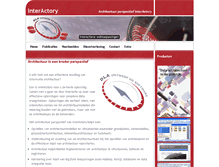 Tablet Screenshot of interactory.nl
